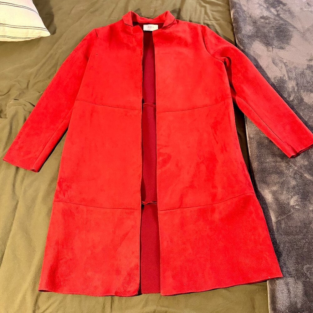 Zara Suede Trench